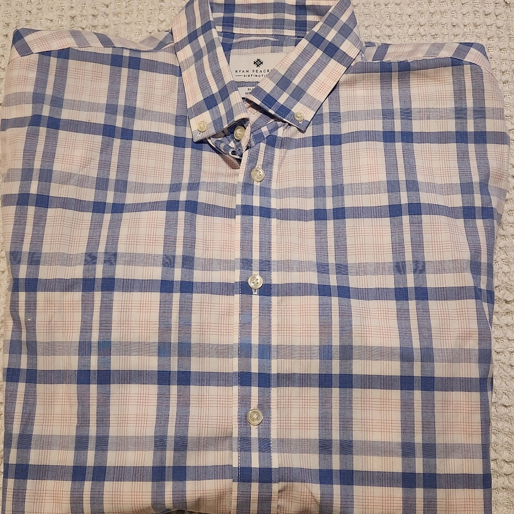 Ryan Seacrest Button Down 16 1/2 34/35